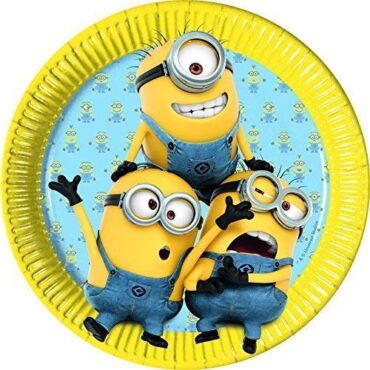 Minnions Plates 23cm 8pcs