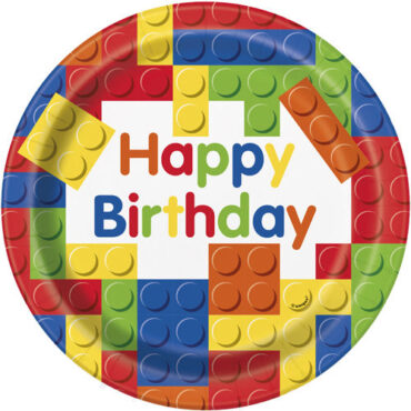 Building blocks BD Plates 23cm 8pcs