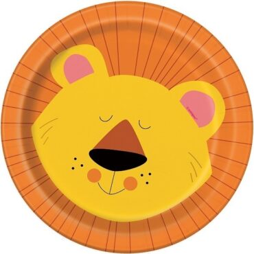 Animal Jungle Plates 20cm 8pcs