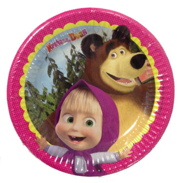 Masha Plates 20cm 8pcs